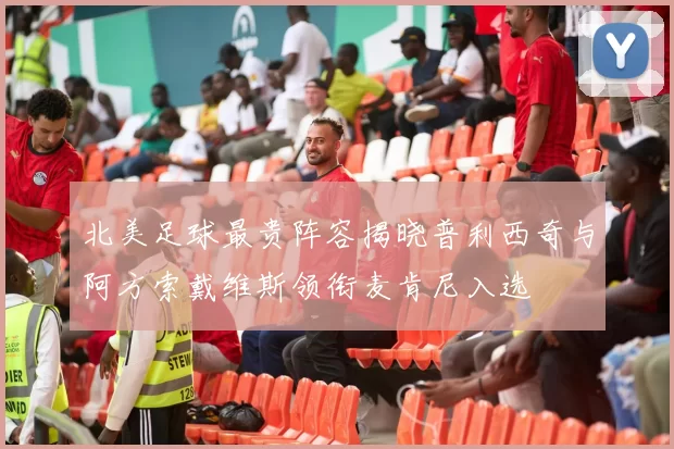北美足球最贵阵容揭晓普利西奇与阿方索戴维斯领衔麦肯尼入选